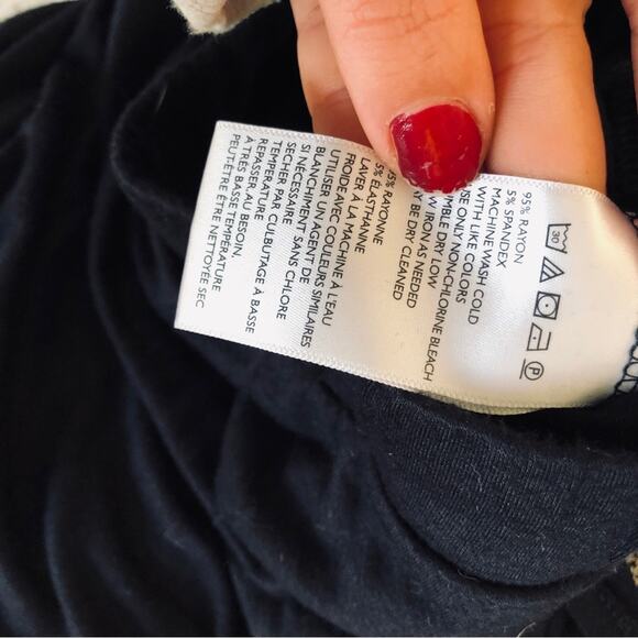 UO STARING AT STARS Black Column High Mid Rise Waisted Side Slit Maxi Skirt S - Picture 7 of 7